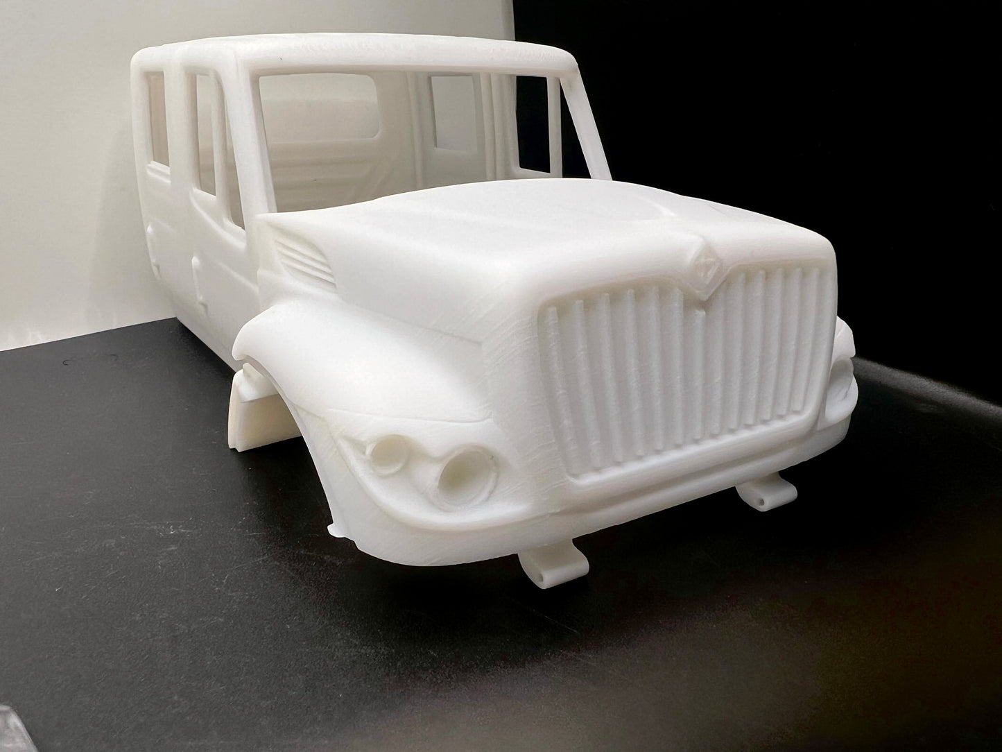 International Workstar Crew Cab Resin Model Truck Conversion Cab, 1/32, 1/25, 1/24 Scale