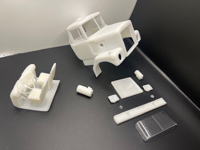 IcemanCollections 1/24 1/25 Scale Custom Slammed Pickup Truck Rear Wheel Tubs Fenders