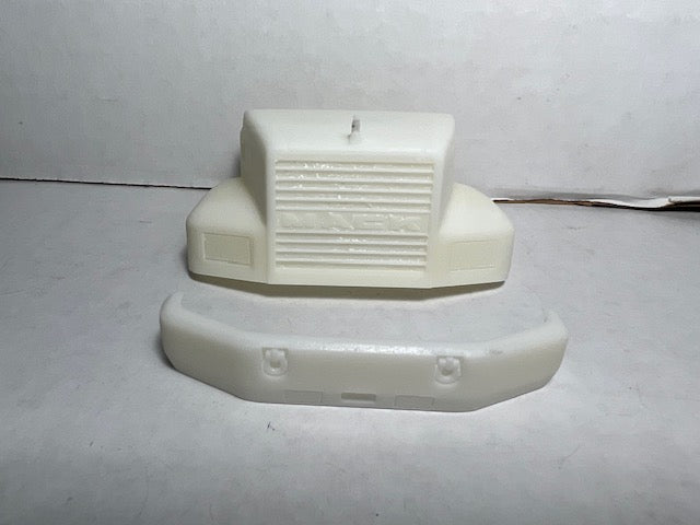 1/34 First Gear Mack CH resin model truck conversion hood ( flush to the grille headlights)