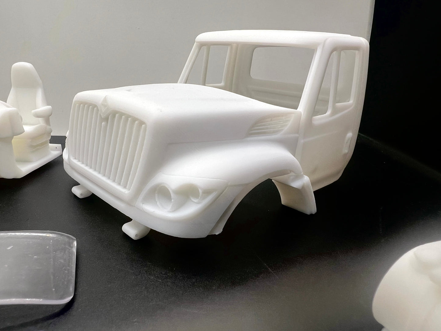 International Workstar Day Cab Resin Model Truck Conversion Cab, 1/32, 1/25, 1/24 Scale
