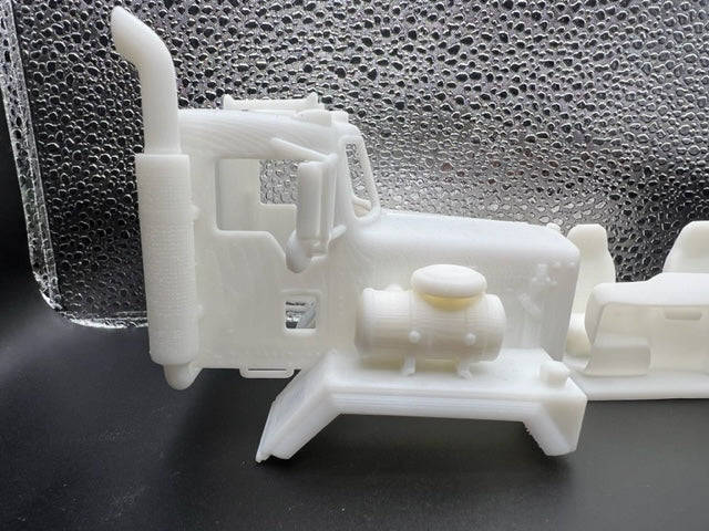 Kenworth C500 (Schmalhauben-Stil), Resin-Modell-LKW-Umbaukabine, 1/24, 1/25, 1/32