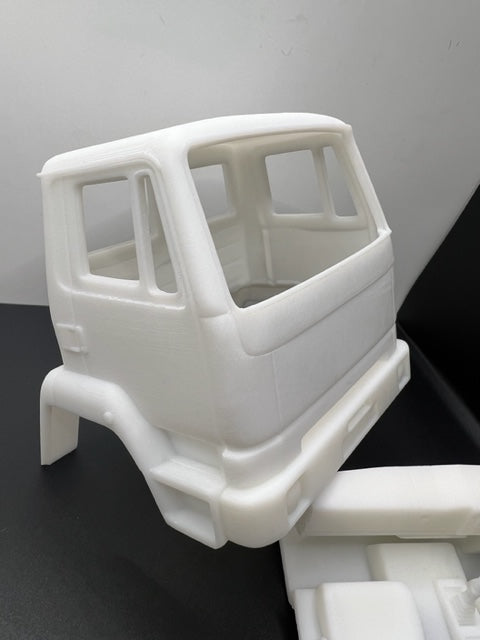 British Leyland Freighter, Constructor resin model truck conversion (day cab), 1/24, 1/25 1/32
