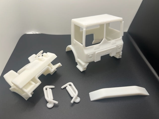 Mack MR Resin Model Truck Conversion Cab Kit, Maßstab 1:24, Maßstab 1:25