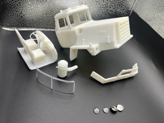 1/34 First Gear Mack RM 600 resin model truck conversion cab
