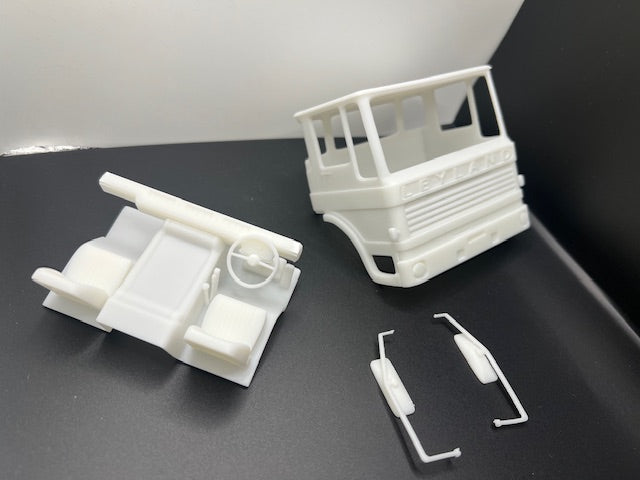 British Leyland, Buffalo, Bison, Lynx resin model truck conversion cab 1/24, 1/25, 1/32