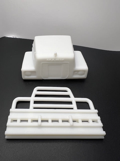 1/25 Mack RS700L (Rubber Duck movie) conversion hood for AMT