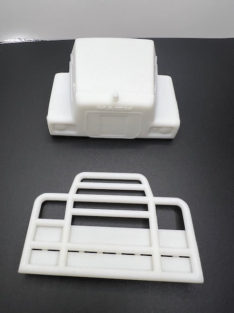 Capot de conversion Revell Monogram 1/32 Mack RS700L (film Rubber Duck)