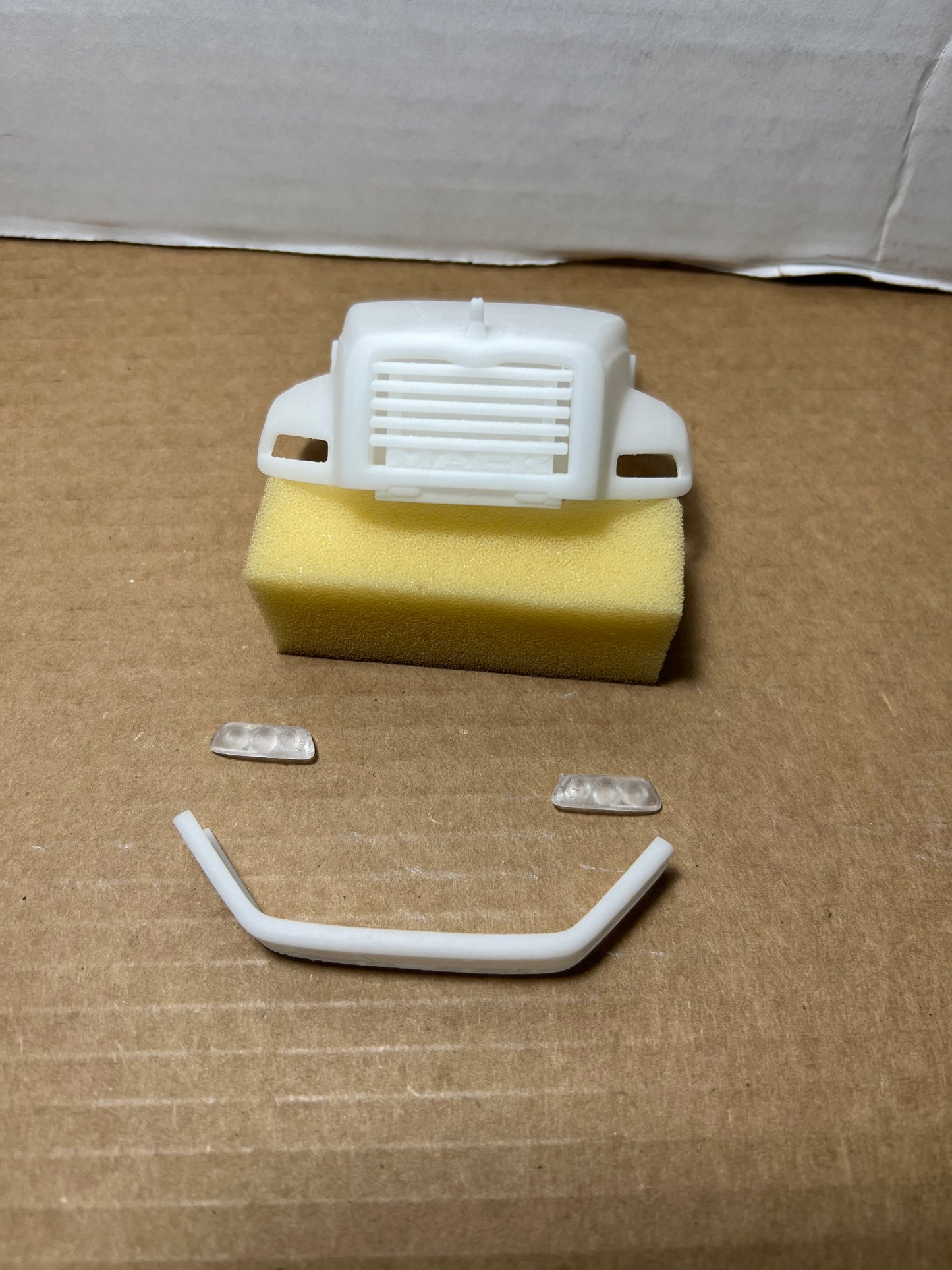 1/34 First Gear Mack Granite GU813 resin model truck conversion hood