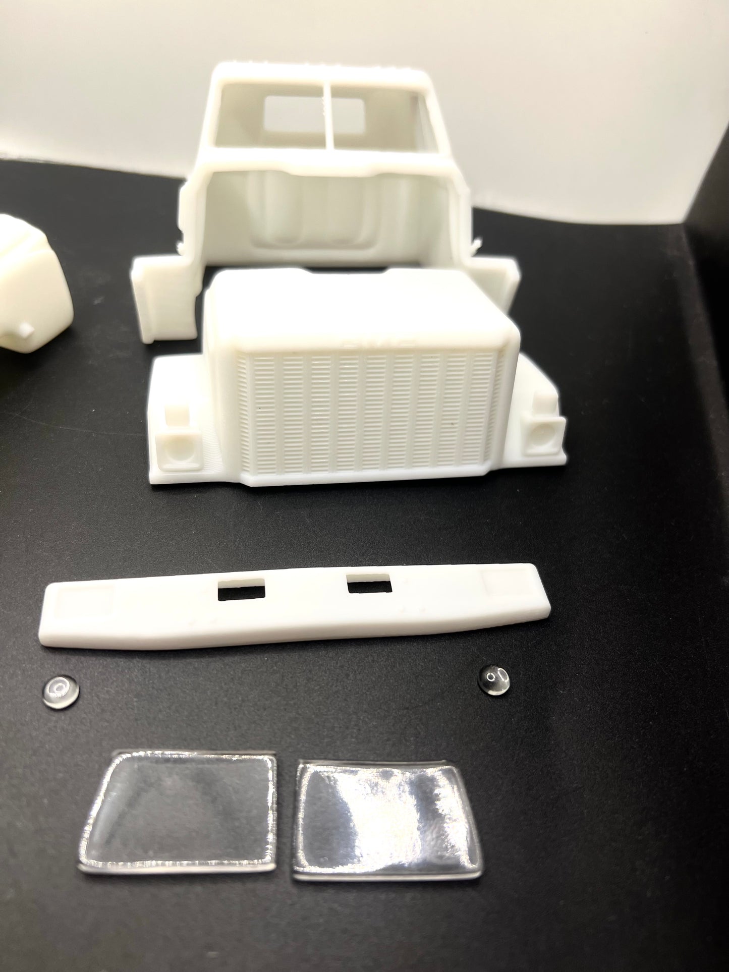GMC Brigadier Resin Model Truck Conversion Cab, 1/32, 1/25, 1/24 Scales