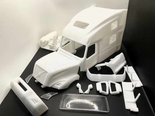 Volvo VNL 780 Resin High Rise Sleeper Model Truck Conversion Cab, 1/24, 1/25 scales