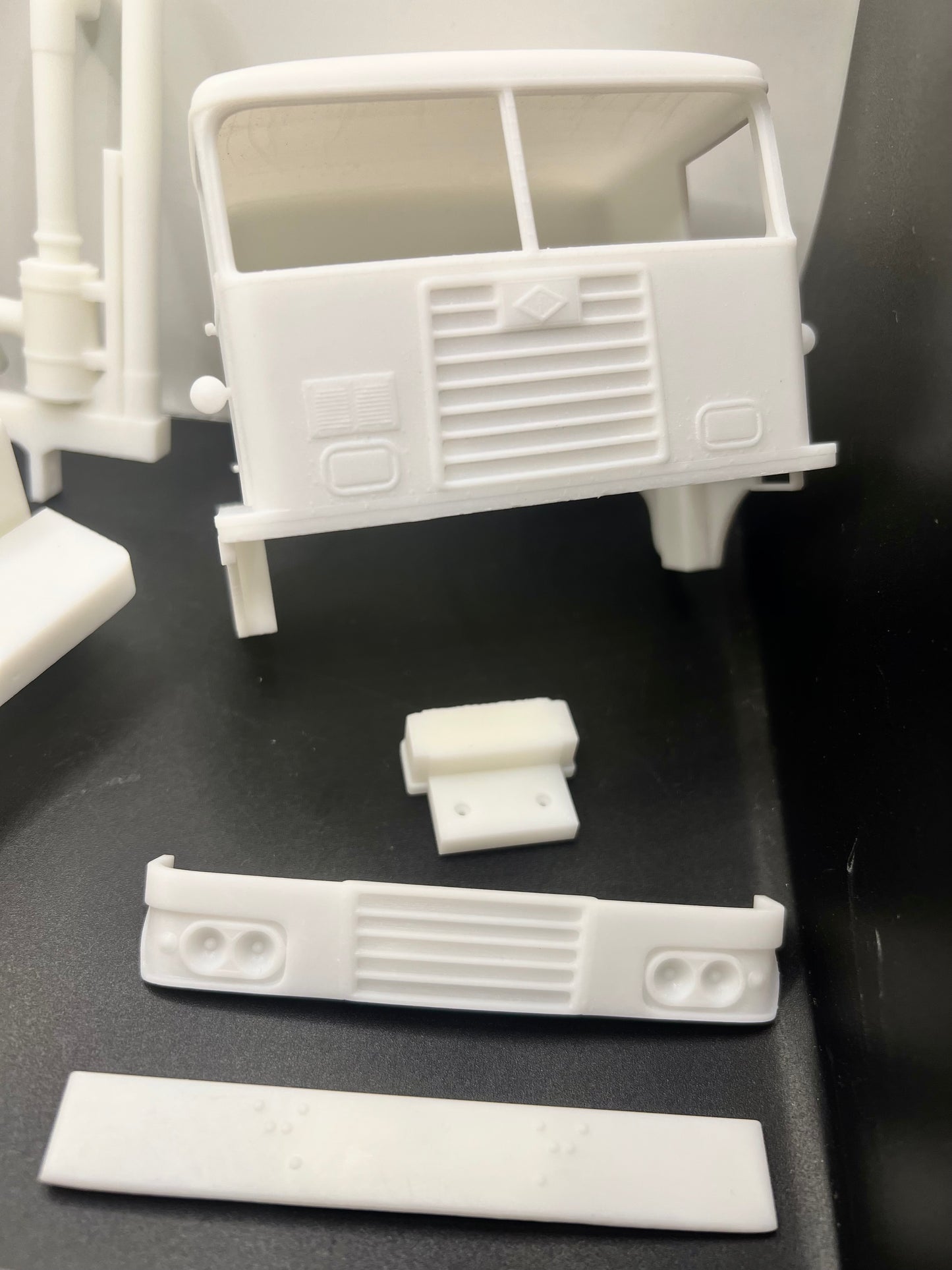Diamond T 931 C Day Cab Resin Model Truck Conversion Cab 1/24, 1/25, 1/32 Scales