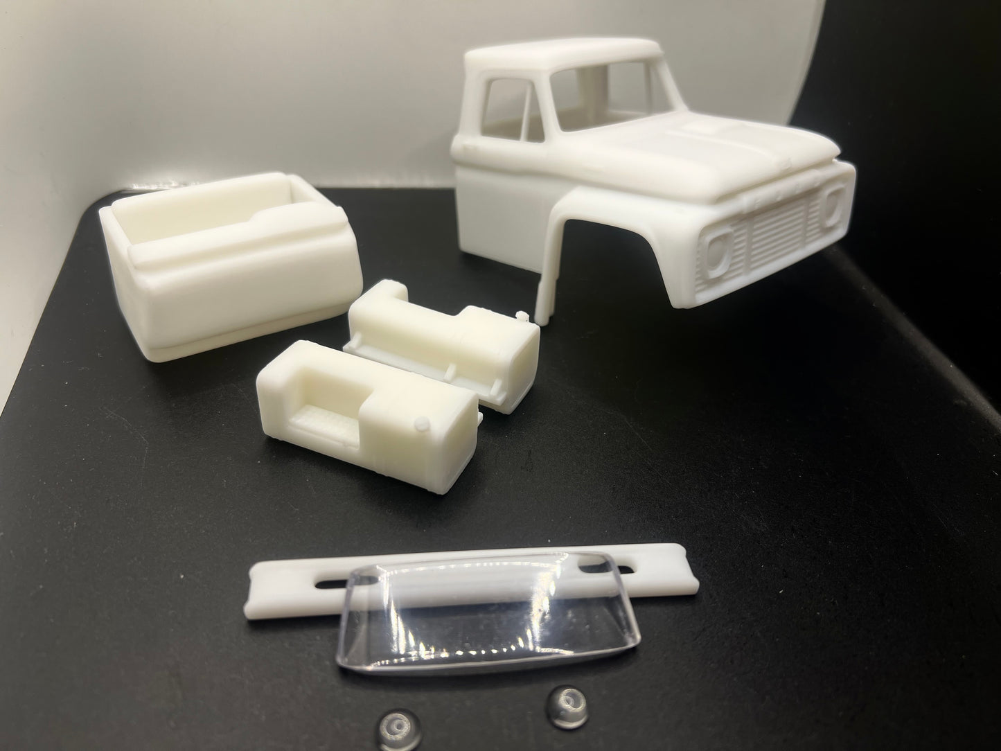 Ford 1964  F850 -950 Super Duty Resin Model Truck Conversion cab 1/32, 1/25, 1/24 Scales