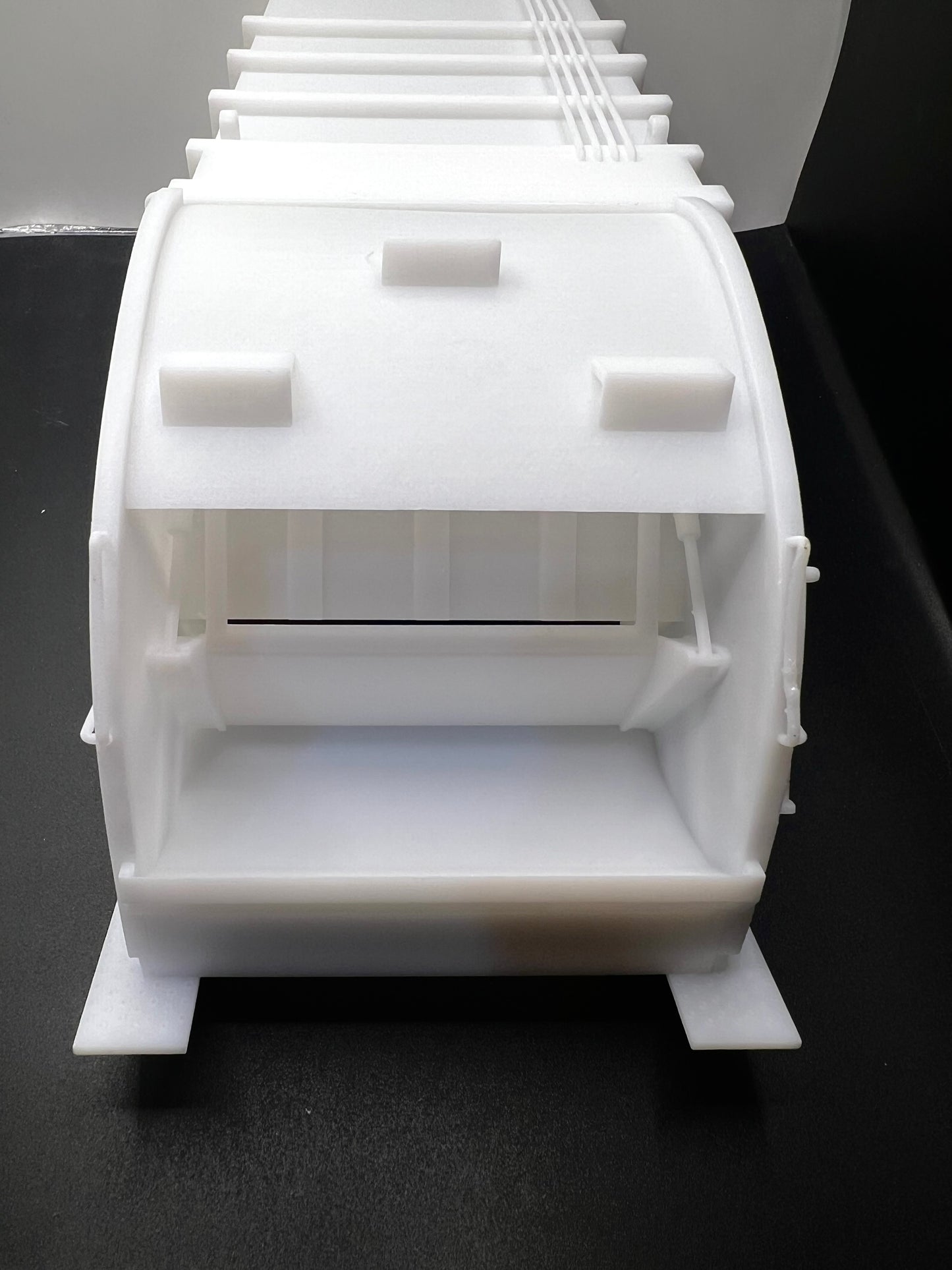 Model Truck Garbage/Trash Resin Heil 4000 Like Rear Packer Body (long)  1/24 &1/25 Scales