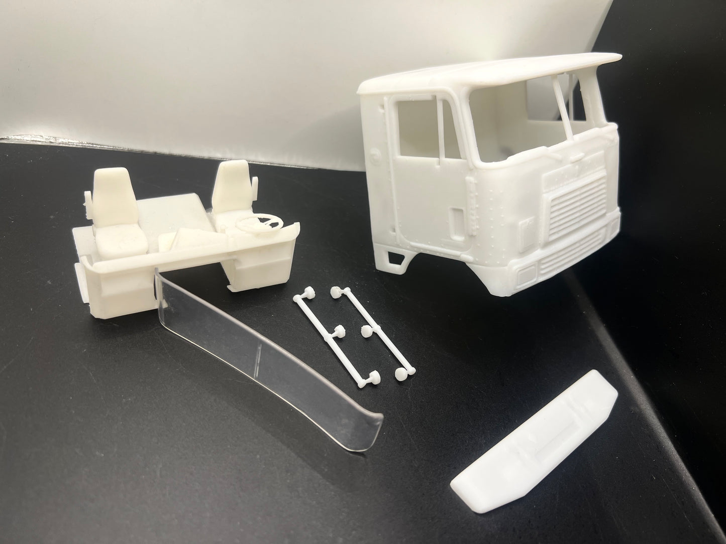 International Eagle 9670 Resin Model Truck Day Cab Conversion, 1/24, 1/25, 1/32 Scales