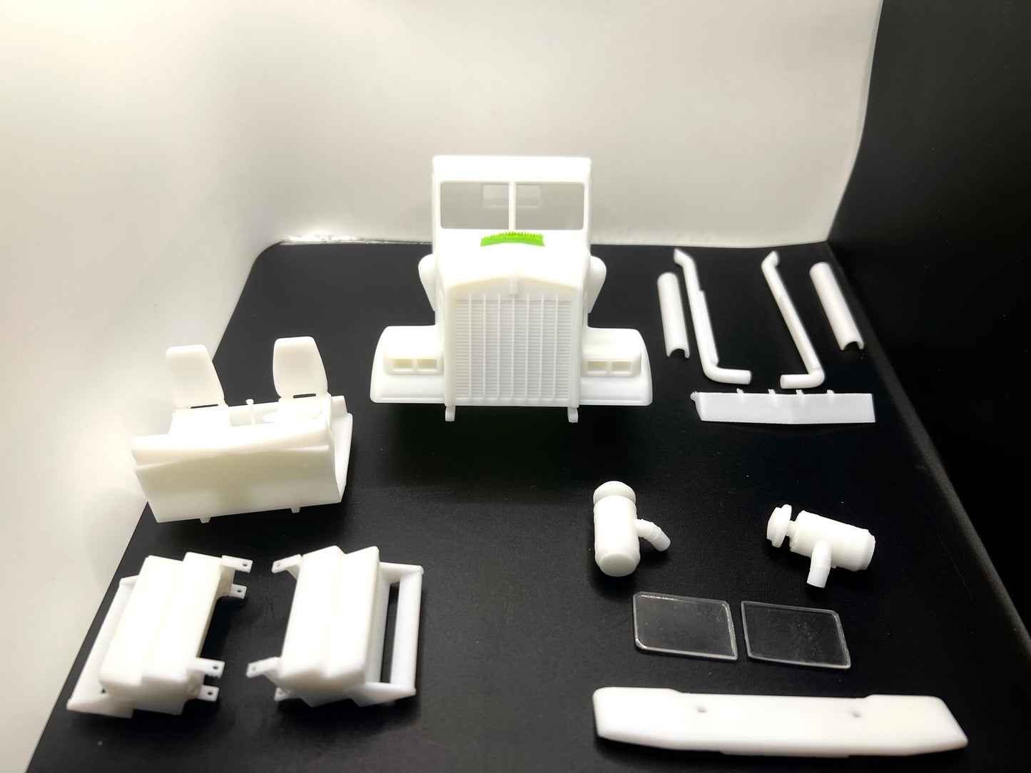 Kenworth W900B Resin Model Truck Conversion  Day Cab  1/16, 1/24, 1/25, 1/32 Scales