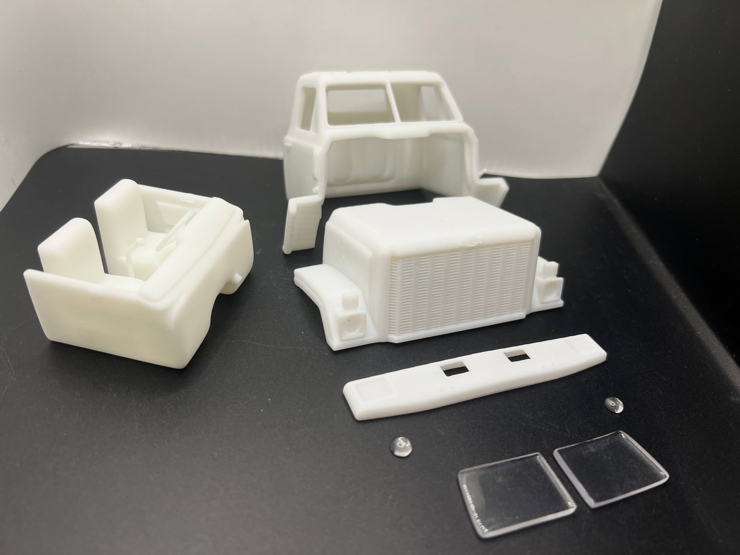 Chevrolet Bruin Resin Model Truck Conversion Cab, 1/32, 1/25, 1/24 Scales