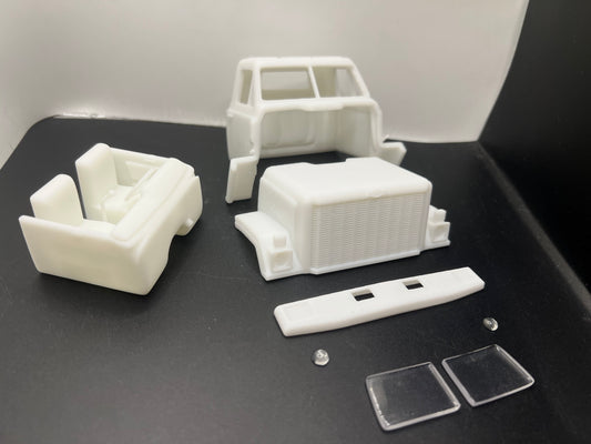 Chevrolet Bruin Resin Model Truck Conversion Cab, 1/32, 1/25, 1/24 Scales