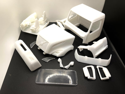 Volvo VNL 780 Resin Day Cab Model Truck Conversion Cab, 1/24, 1/25 scales