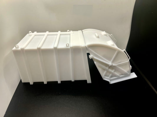 Model Truck Garbage/Trash Resin Heil 4000 Like Rear Packer Body (SHORT)  1/24 &1/25 Scales