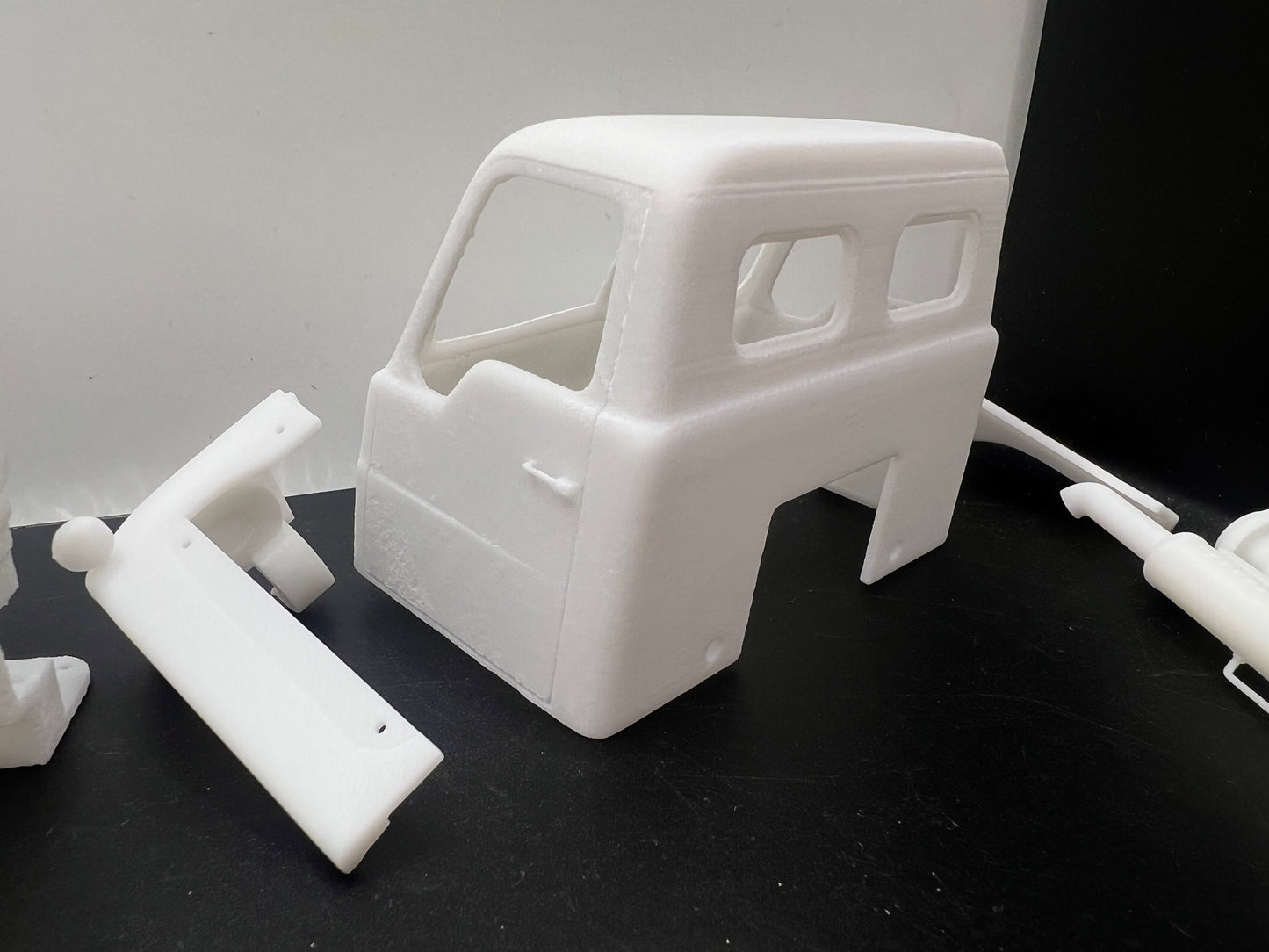International Emeryville Day Cab Over Resin Model Truck Conversion Cab, 1/24, 1/25, 1/32 Scales