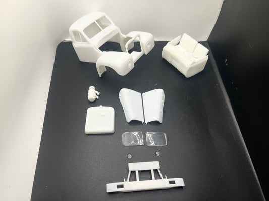 Kit de cabine de conversion de camion modèle en résine Mack B61, échelles 1/24, 1/25, 1/32