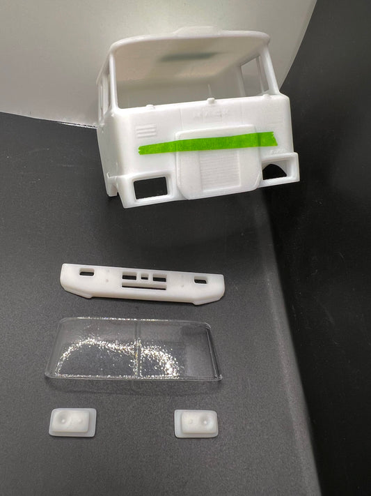 Mack F 700 Western Sleeper cab Resin Model Truck Conversion Cab 1/24, 1/25, 1/32, 1/34 Scales