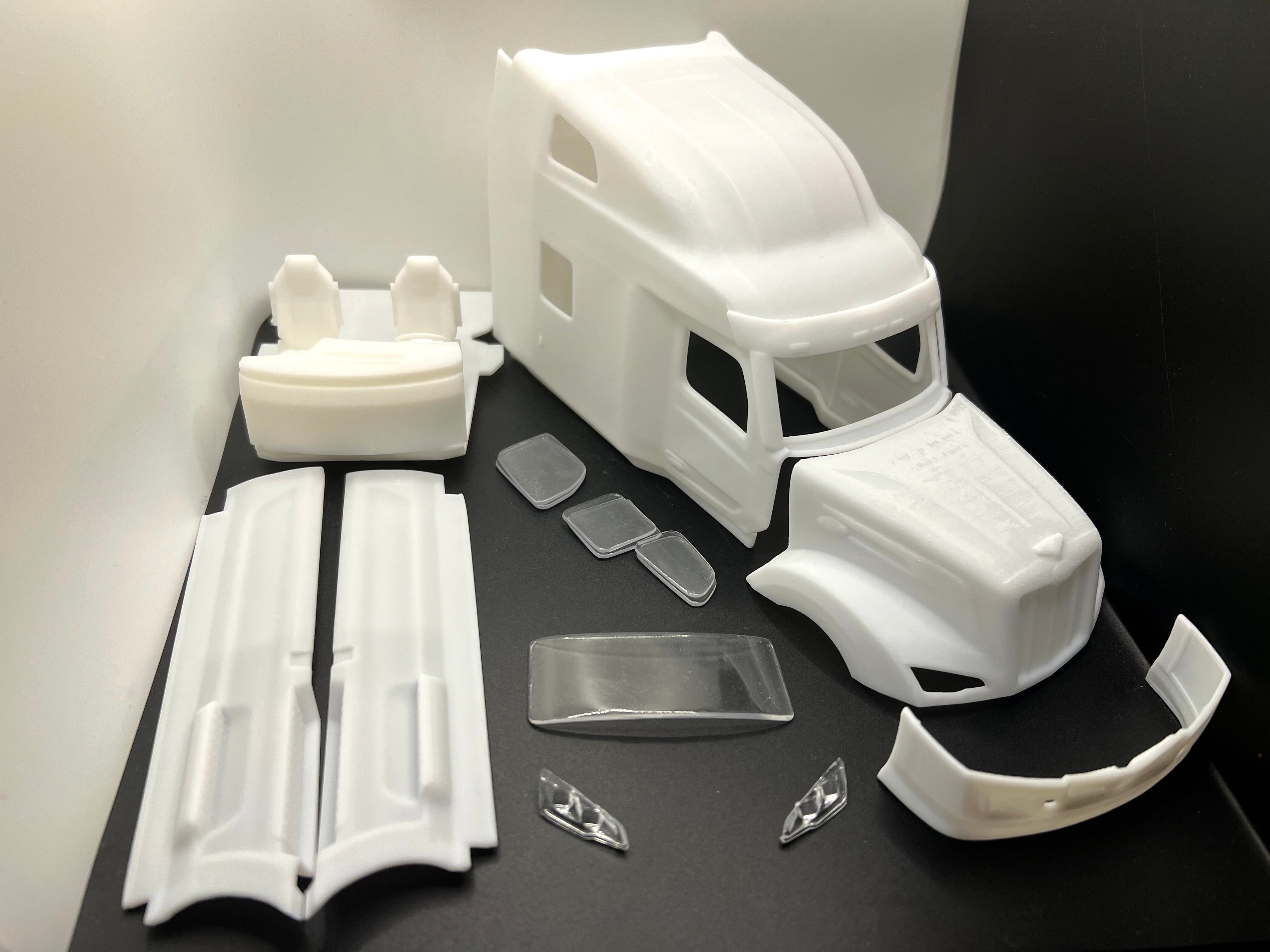 Peterbilt 579 High Sleeper Resin Model Truck Conversion Cab 1/24 1/25 ...
