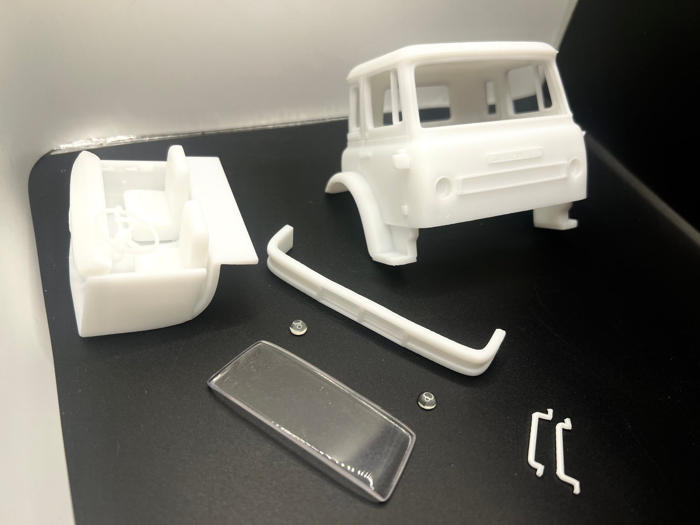 International Cargostar 69-73 Style Cab Over Resin Model Truck Conversion Cab, 1/24, 1/25, 1/32 Scales