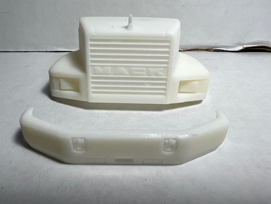 1/34 First Gear Mack CH resin model truck conversion hood ( recessed headlights)