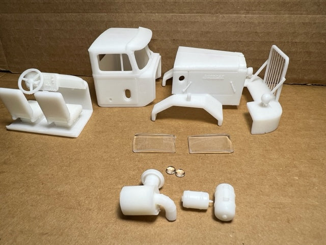 Autocar DC-9964 SBA Resin Model Truck Conversion Cab 1/32, 1/34 ...