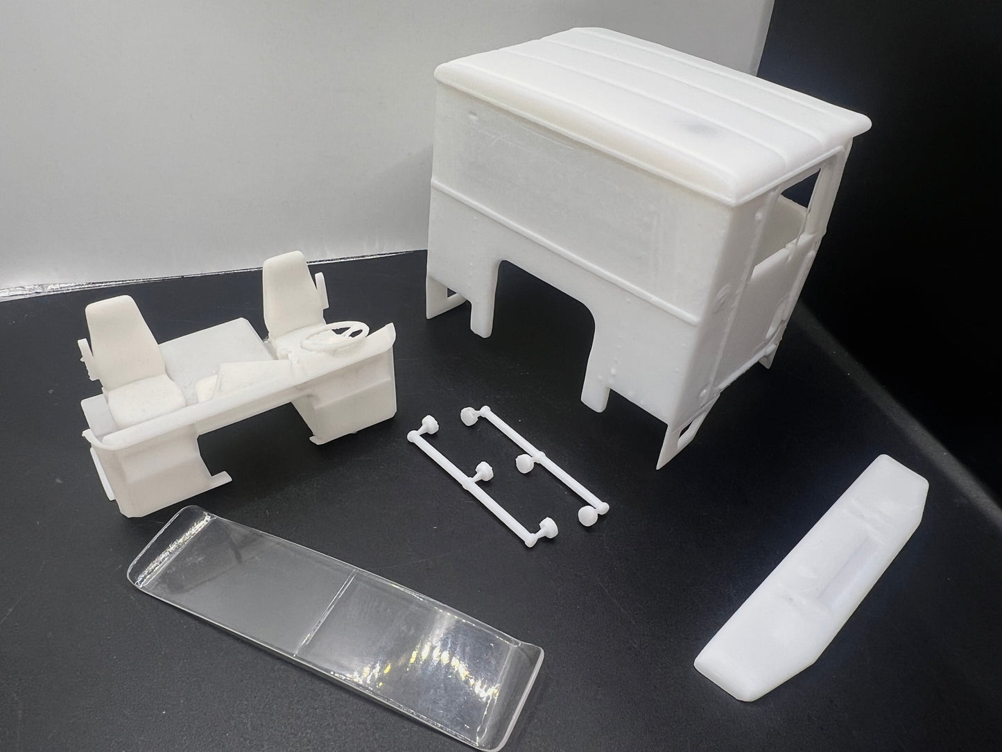 International Eagle 9670 Resin Model Truck Day Cab Conversion, 1/24, 1/25, 1/32 Scales