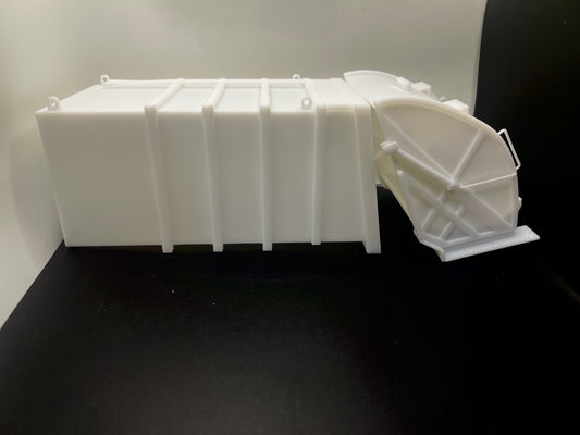 Model Truck Garbage/Trash Resin Heil 4000 Like Rear Packer Body (long)  1/24 &1/25 Scales