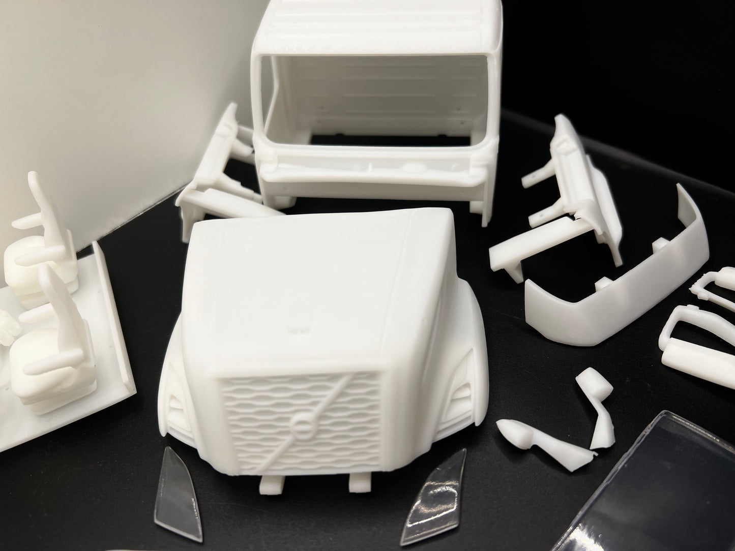 Volvo VNL 780 Resin Day Cab Model Truck Conversion Cab, 1/24, 1/25 scales