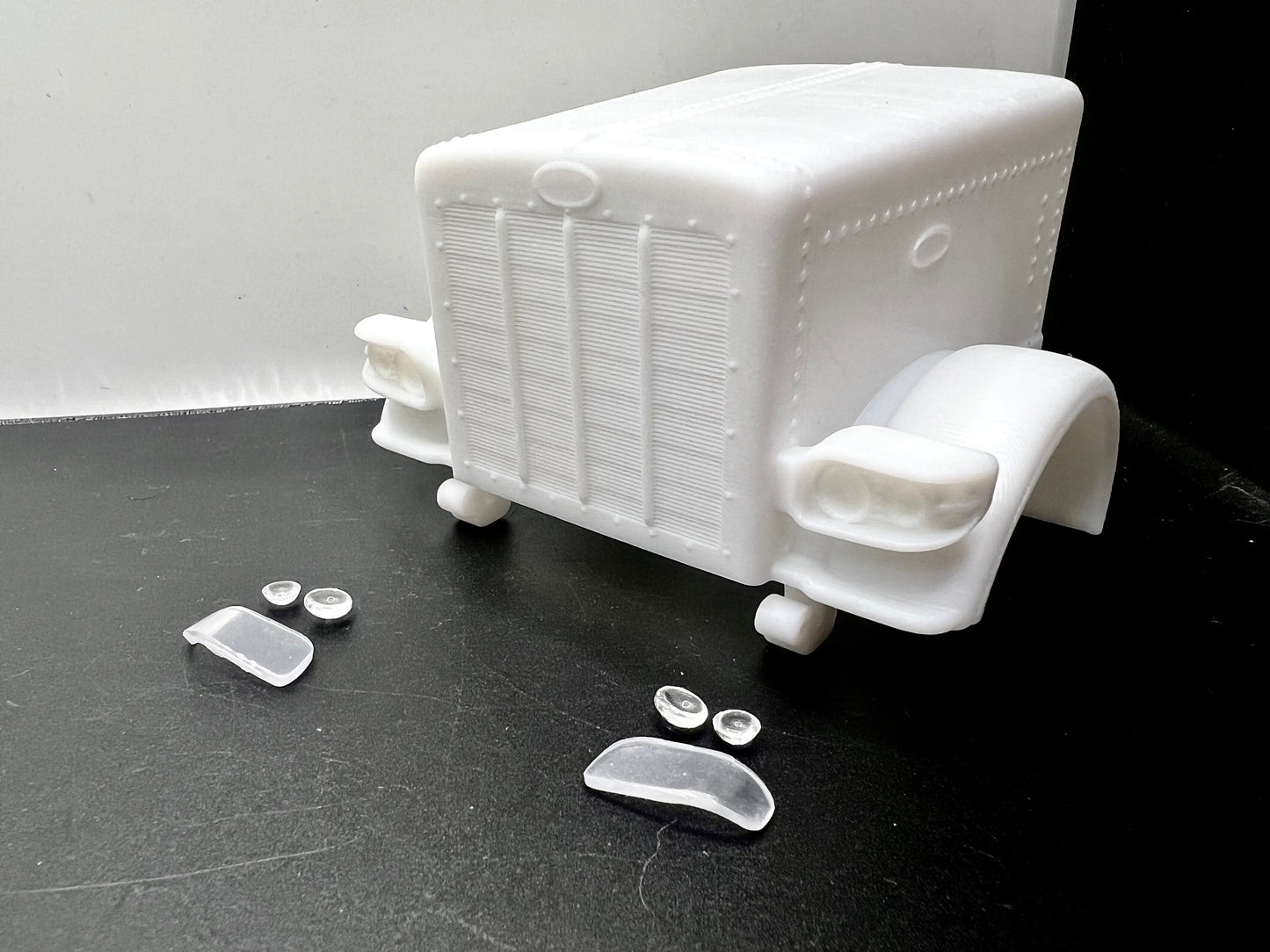 Peterbilt 389 Model Truck Resin Conversion Hood , 1/24, 1/25, Scales