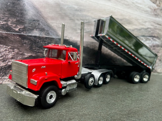 Mack Superliner II resin model truck conversion cab ( U.S version), 1/24, 1/25, 1/32,