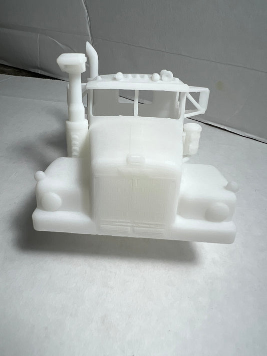 White 4000 resin model truck conversion cab, 1/25, 1/32 scales